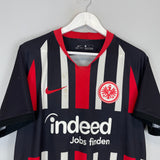 Shop 2019/20 EINTRACHT FRANKFURT HOME SHIRT (L) NIKE, classic football shirts, vintage football shirts & retro soccer jerseys at Cult Kits