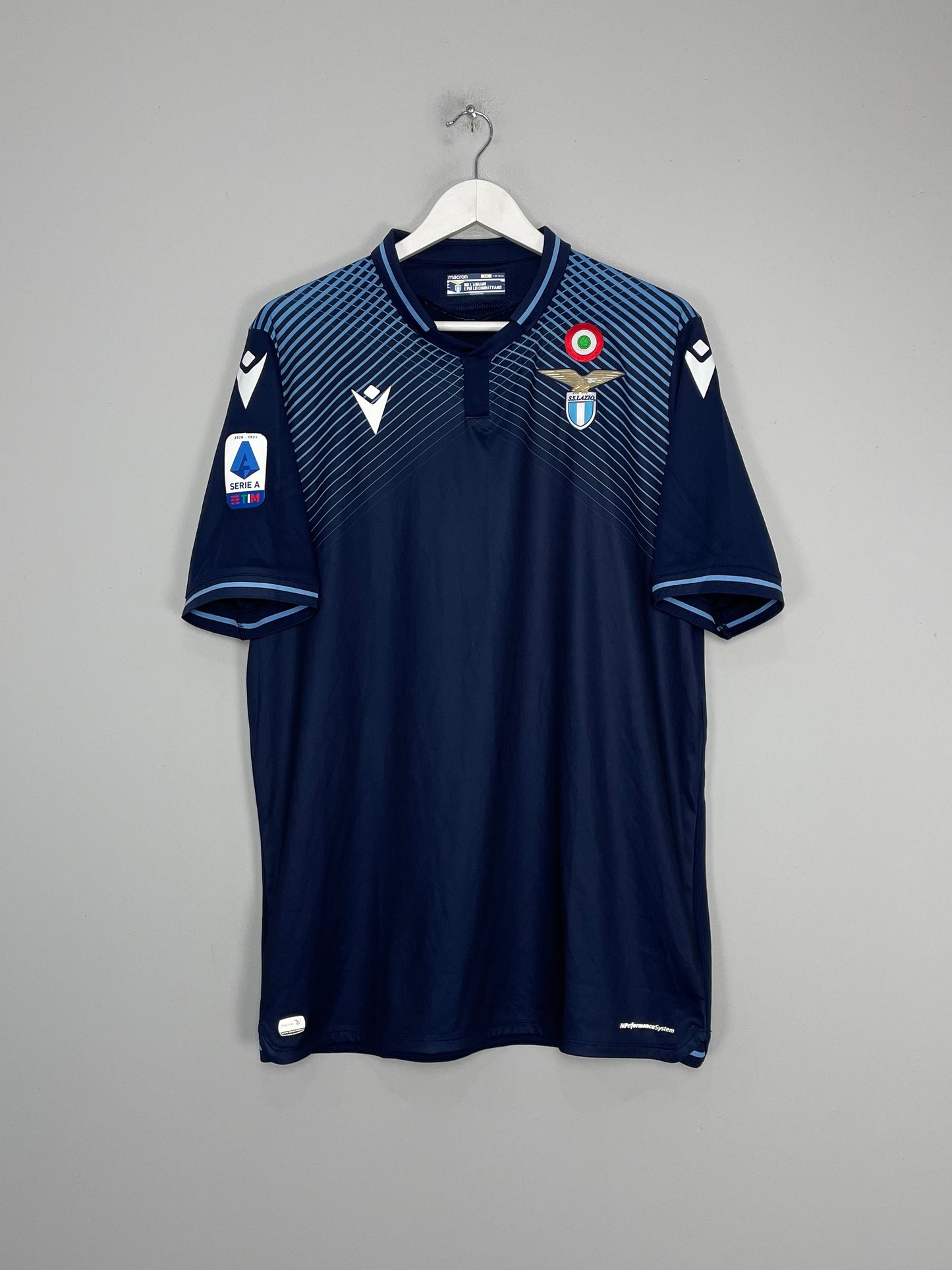 2020/21 LAZIO SERGEJ #21 THIRD SHIRT (XXL) MACRON