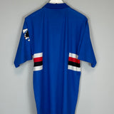 Shop 1991/92 SAMPDORIA HOME SHIRT (L) ASICS, classic football shirts, vintage football shirts & retro soccer jerseys at Cult Kits
