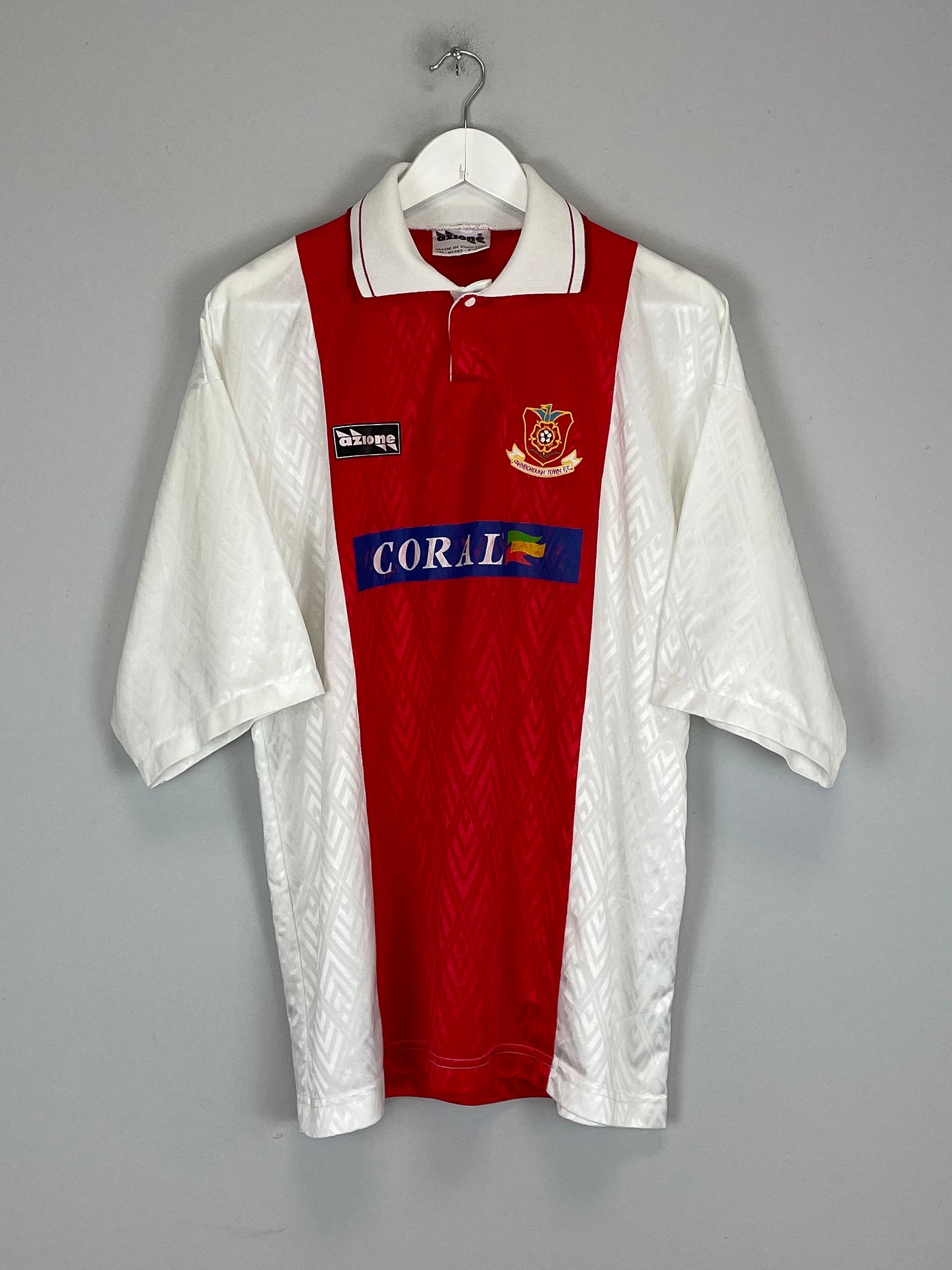 Shop 1998/99 FARNBOROUGH TOWN HOME SHIRT (XL) AZIONE, classic football shirts, vintage football shirts & retro soccer jerseys at Cult Kits