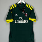 Shop 2015/16 AC MILAN *BNWT* THIRD SHIRT (L) ADIDAS, classic football shirts, vintage football shirts & retro soccer jerseys at Cult Kits
