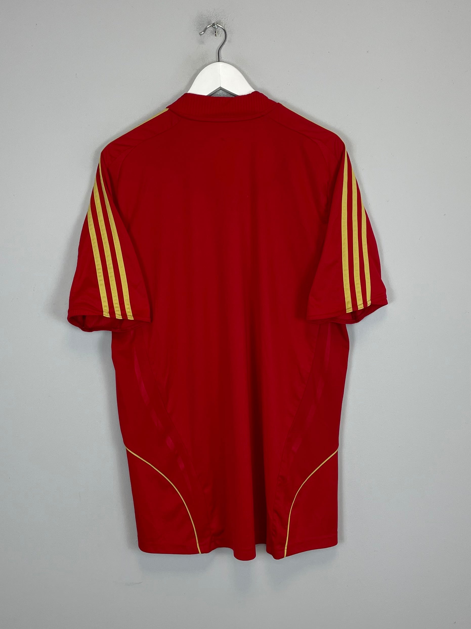 Shop 2008/10 SPAIN HOME SHIRT (L) ADIDAS, classic football shirts, vintage football shirts & retro soccer jerseys at Cult Kits