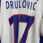 Shop 2000/01 YUGOSLAVIA DRULOVIC #17 *MATCH ISSUE* AWAY SHIRT (L) ADIDAS, classic football shirts, vintage football shirts & retro soccer jerseys at Cult Kits