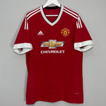 Shop 2015/16 MANCHESTER UNITED SCHWEINSTEIGER #31 HOME SHIRT (XL) ADIDAS, classic football shirts, vintage football shirts & retro soccer jerseys at Cult Kits