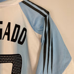 Shop 2004/05 ARGENTINA C.DELGADO #19 HOME SHIRT (M) ADIDAS, classic football shirts, vintage football shirts & retro soccer jerseys at Cult Kits