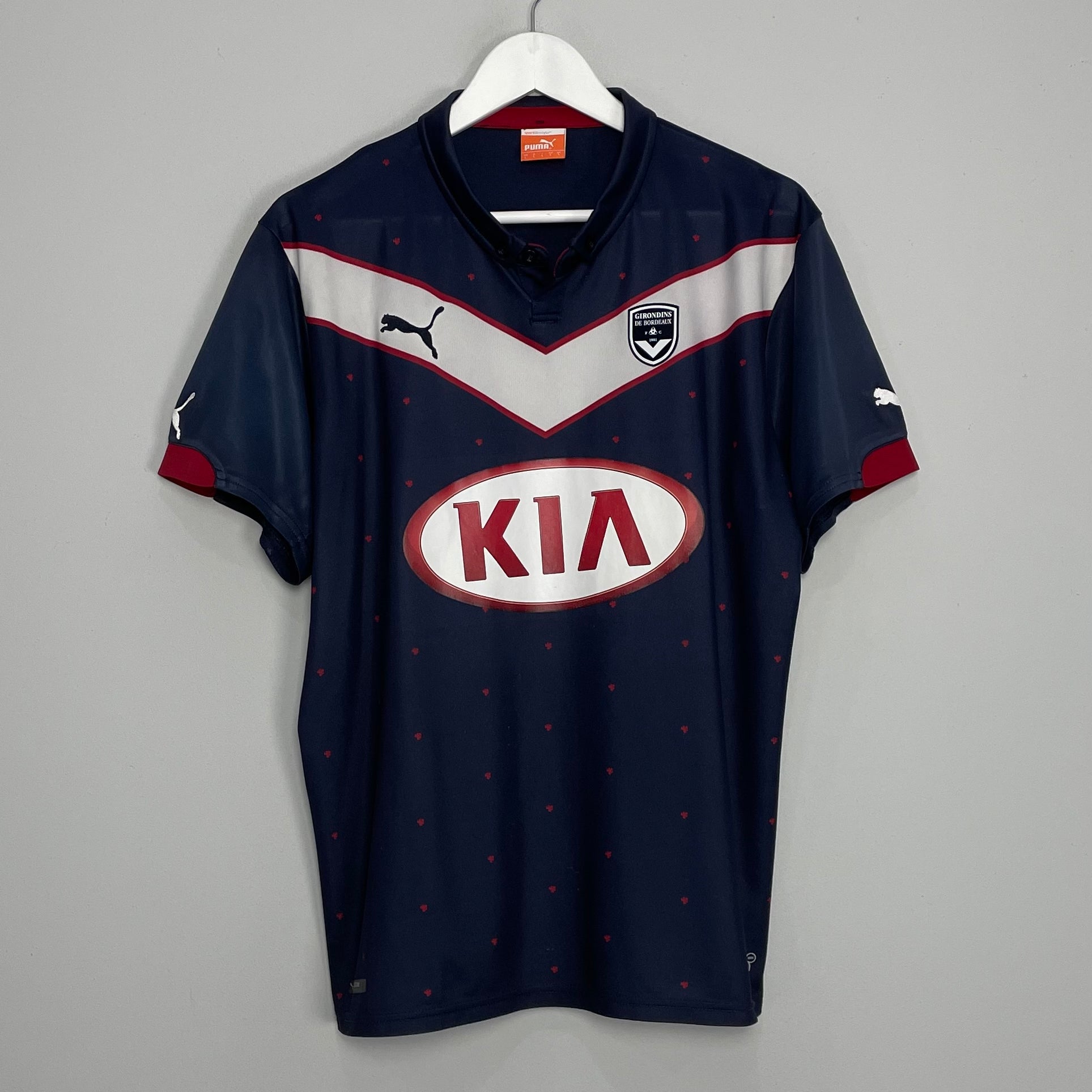 Shop 2014/15 BORDEAUX HOME SHIRT (L) PUMA, classic football shirts, vintage football shirts & retro soccer jerseys at Cult Kits