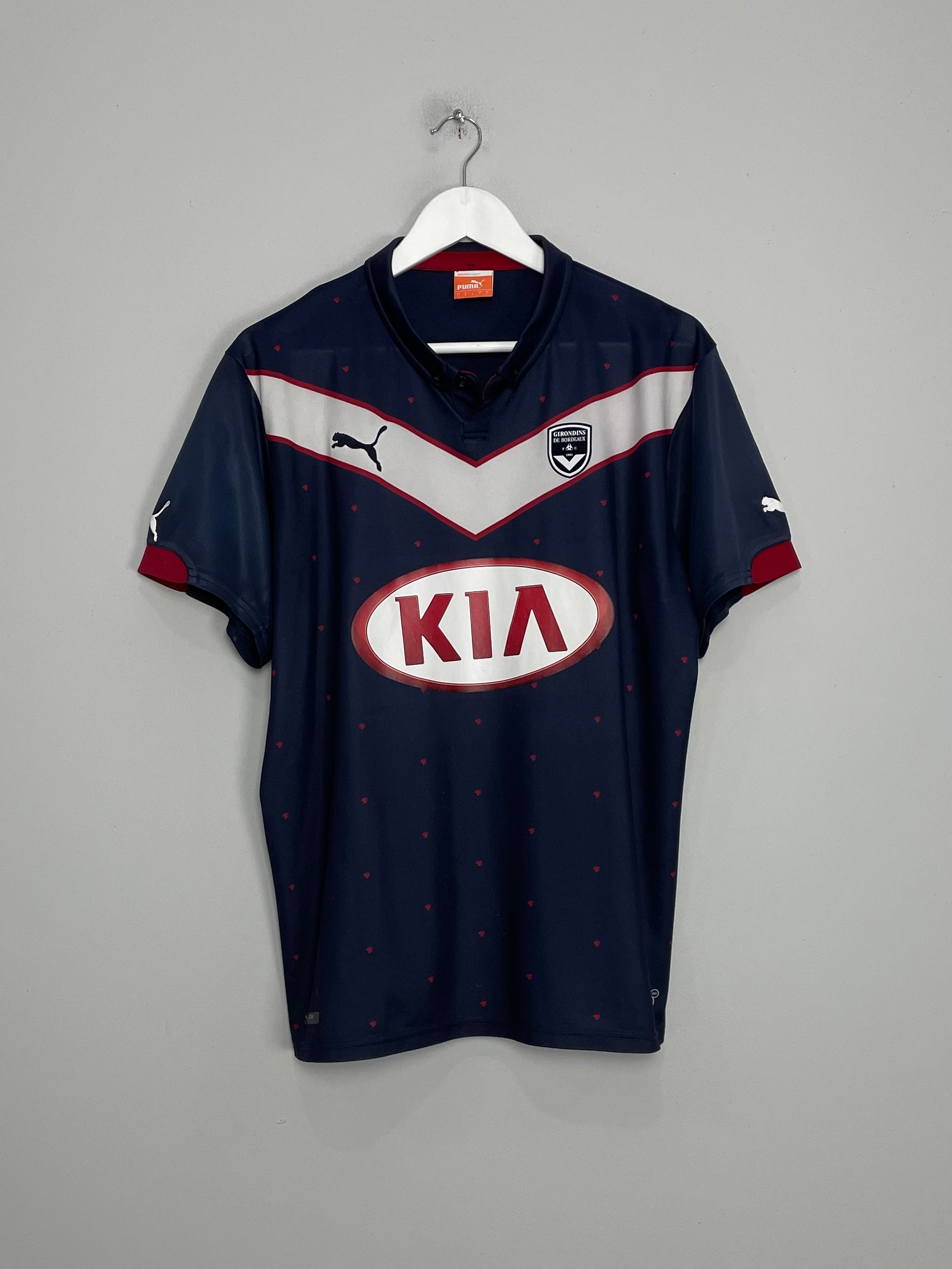 Shop 2014/15 BORDEAUX HOME SHIRT (L) PUMA, classic football shirts, vintage football shirts & retro soccer jerseys at Cult Kits