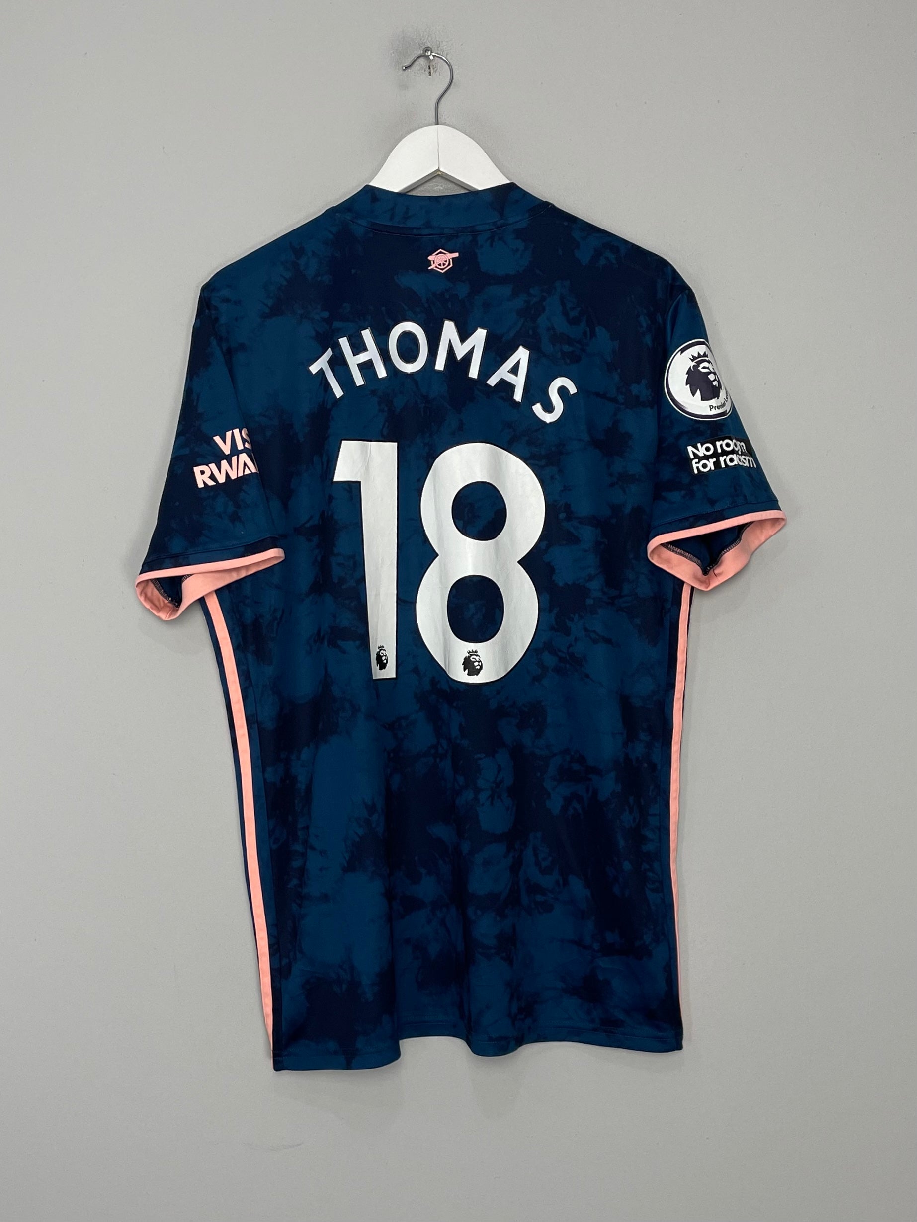 Shop 2020/21 ARSENAL THOMAS #18 THIRD SHIRT (XXL) ADIDAS, classic football shirts, vintage football shirts & retro soccer jerseys at Cult Kits