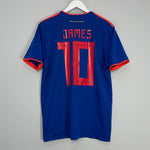 Shop 2018/19 COLOMBIA JAMES #10 AWAY SHIRT (L) ADIDAS, classic football shirts, vintage football shirts & retro soccer jerseys at Cult Kits