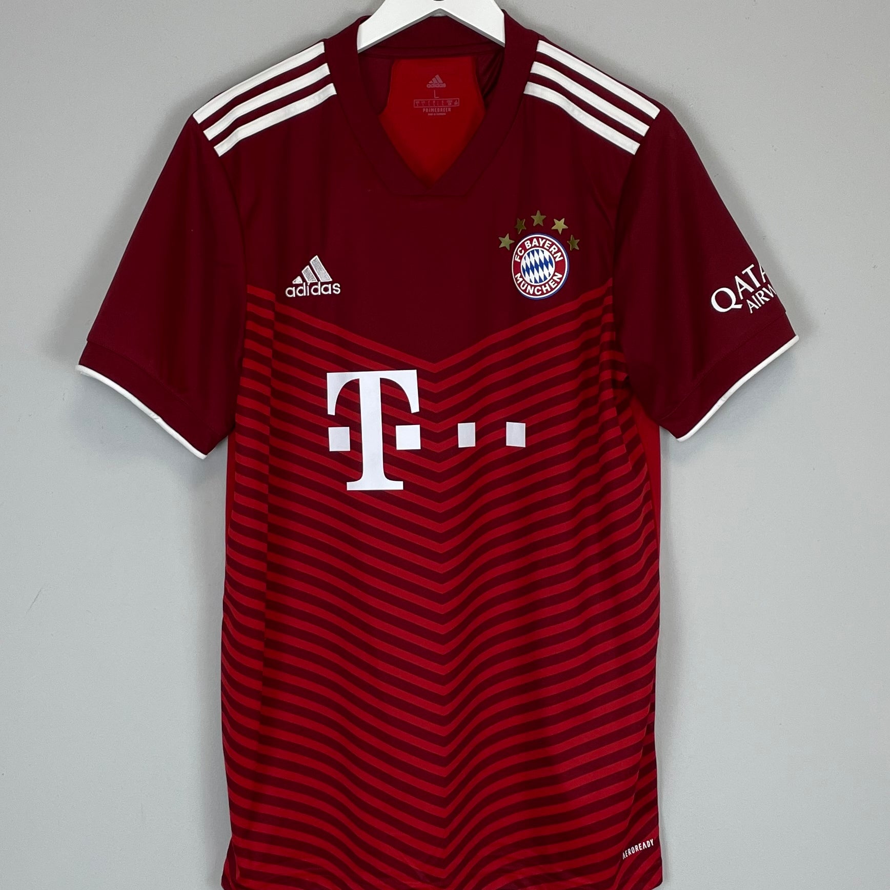 Shop 2021/22 BAYERN MUNICH HOME SHIRT (L) ADIDAS, classic football shirts, vintage football shirts & retro soccer jerseys at Cult Kits