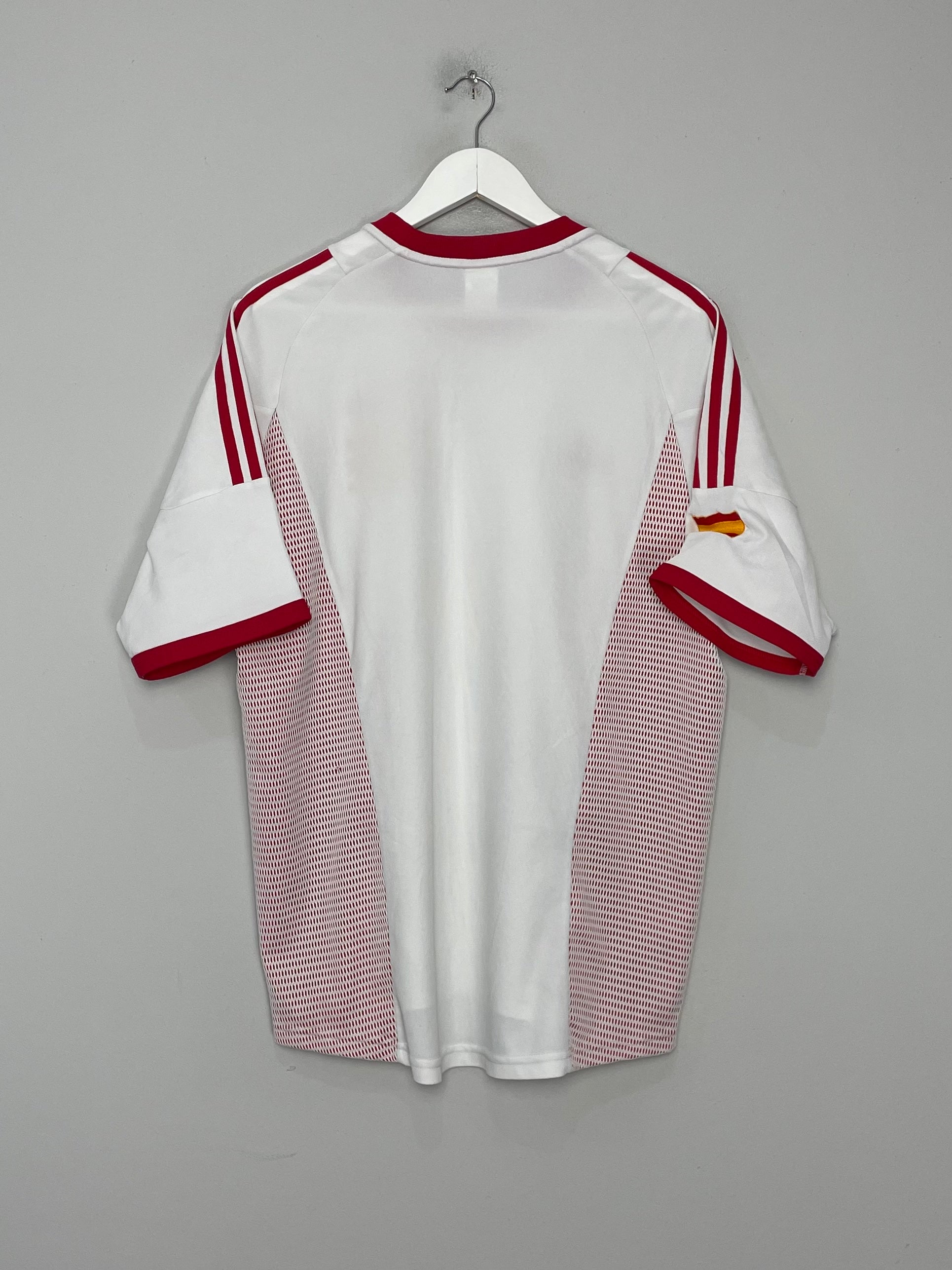 Shop 2002/04 SPAIN AWAY SHIRT (L) ADIDAS, classic football shirts, vintage football shirts & retro soccer jerseys at Cult Kits