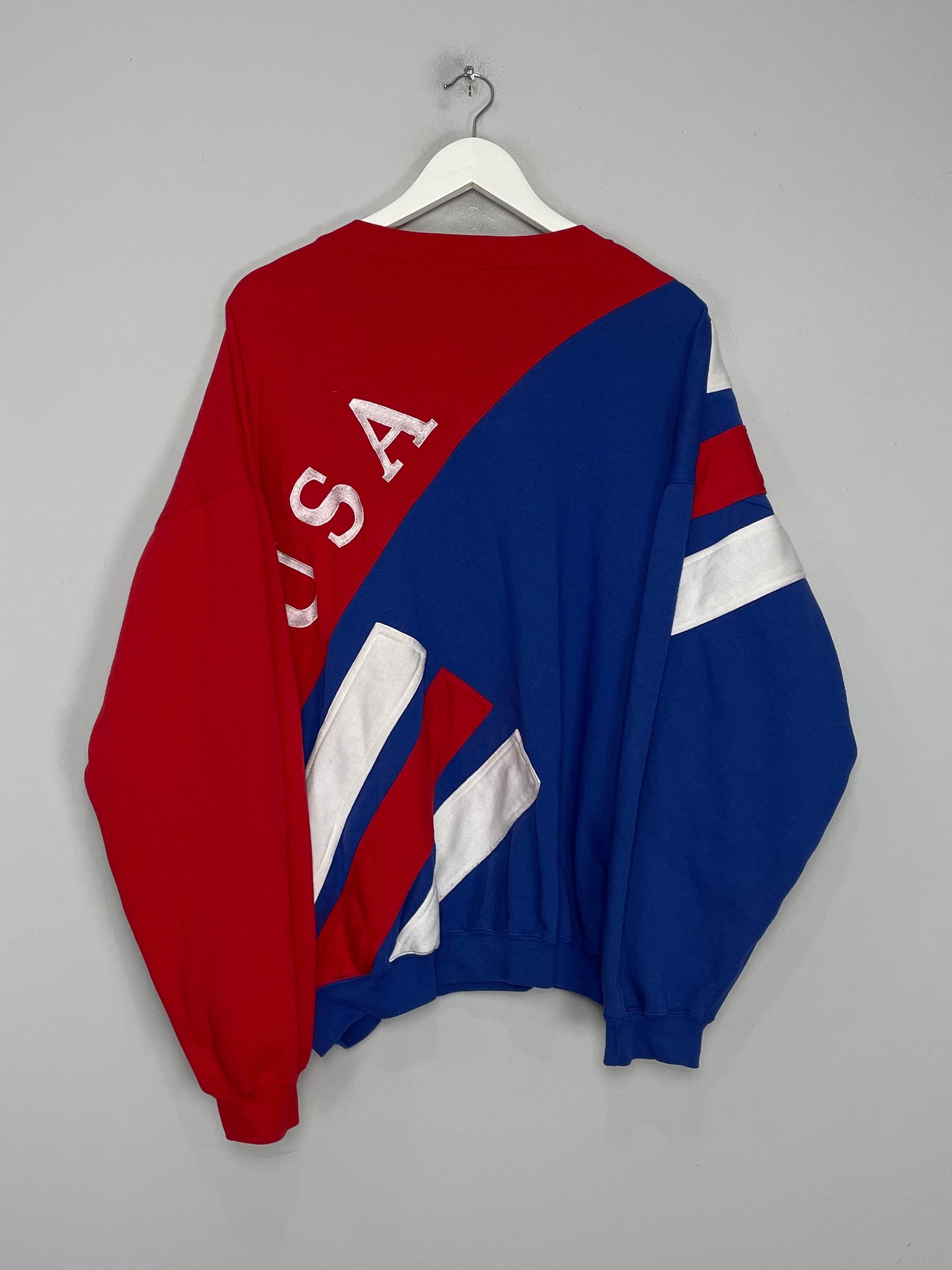 Shop 1994 USA WORLD CUP JUMPER (XL) ADIDAS, classic football shirts, vintage football shirts & retro soccer jerseys at Cult Kits