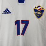 Shop 2000/01 YUGOSLAVIA DRULOVIC #17 *MATCH ISSUE* AWAY SHIRT (L) ADIDAS, classic football shirts, vintage football shirts & retro soccer jerseys at Cult Kits