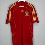 Shop 2008/10 SPAIN HOME SHIRT (L) ADIDAS, classic football shirts, vintage football shirts & retro soccer jerseys at Cult Kits