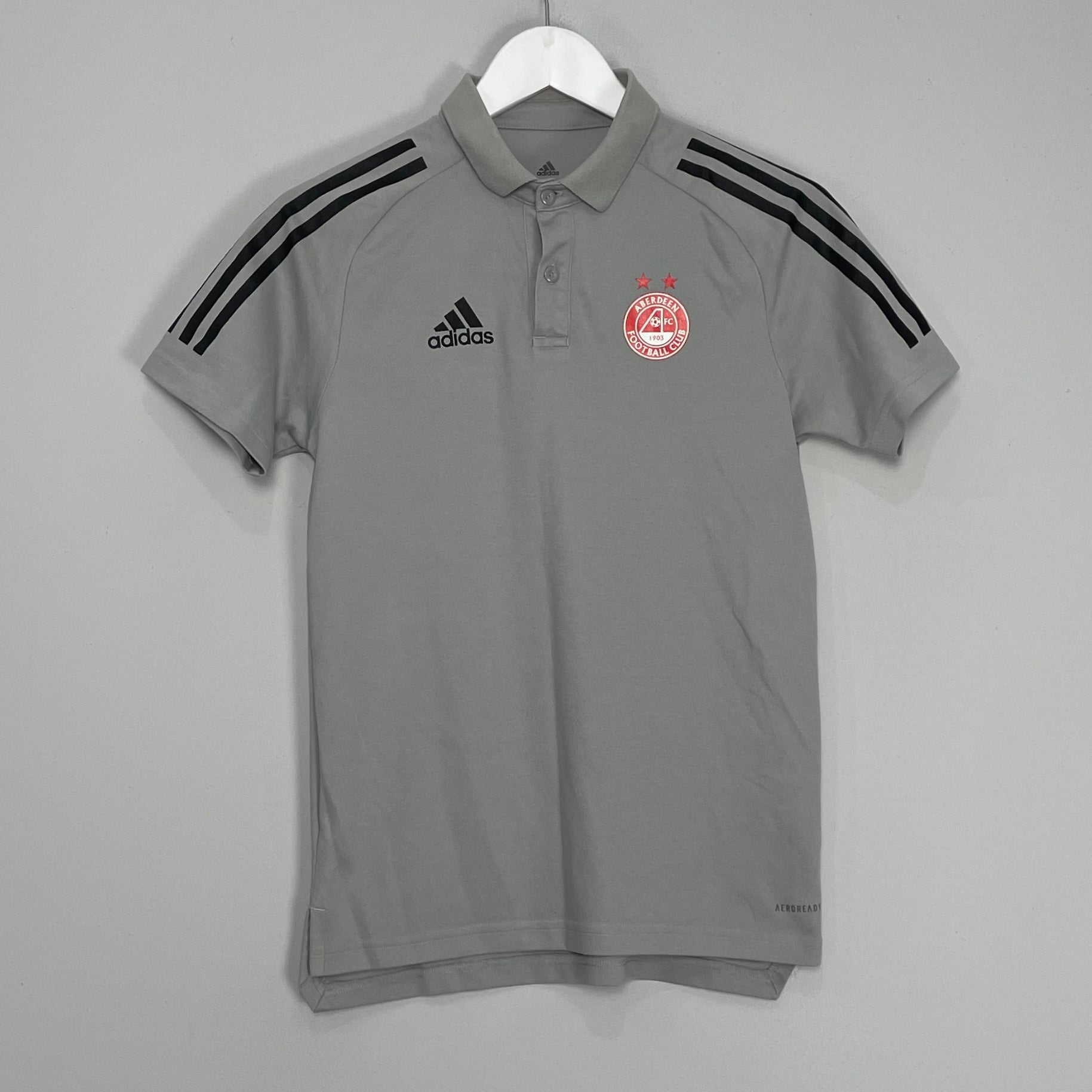 Shop 2020/21 ABERDEEN POLO SHIRT (XS) ADIDAS, classic football shirts, vintage football shirts & retro soccer jerseys at Cult Kits