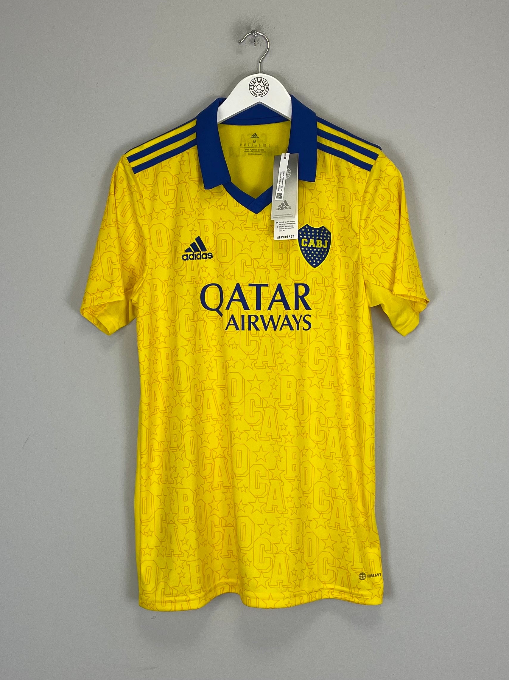 Shop 2022/23 BOCA JUNIORS *BNWT* THIRD SHIRT (M) ADIDAS, classic football shirts, vintage football shirts & retro soccer jerseys at Cult Kits