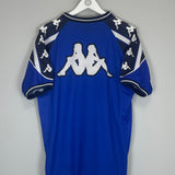 Shop 1999/00 ITALY TRAINING SHIRT (M) KAPPA, classic football shirts, vintage football shirts & retro soccer jerseys at Cult Kits
