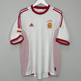 Shop 2002/04 SPAIN AWAY SHIRT (L) ADIDAS, classic football shirts, vintage football shirts & retro soccer jerseys at Cult Kits