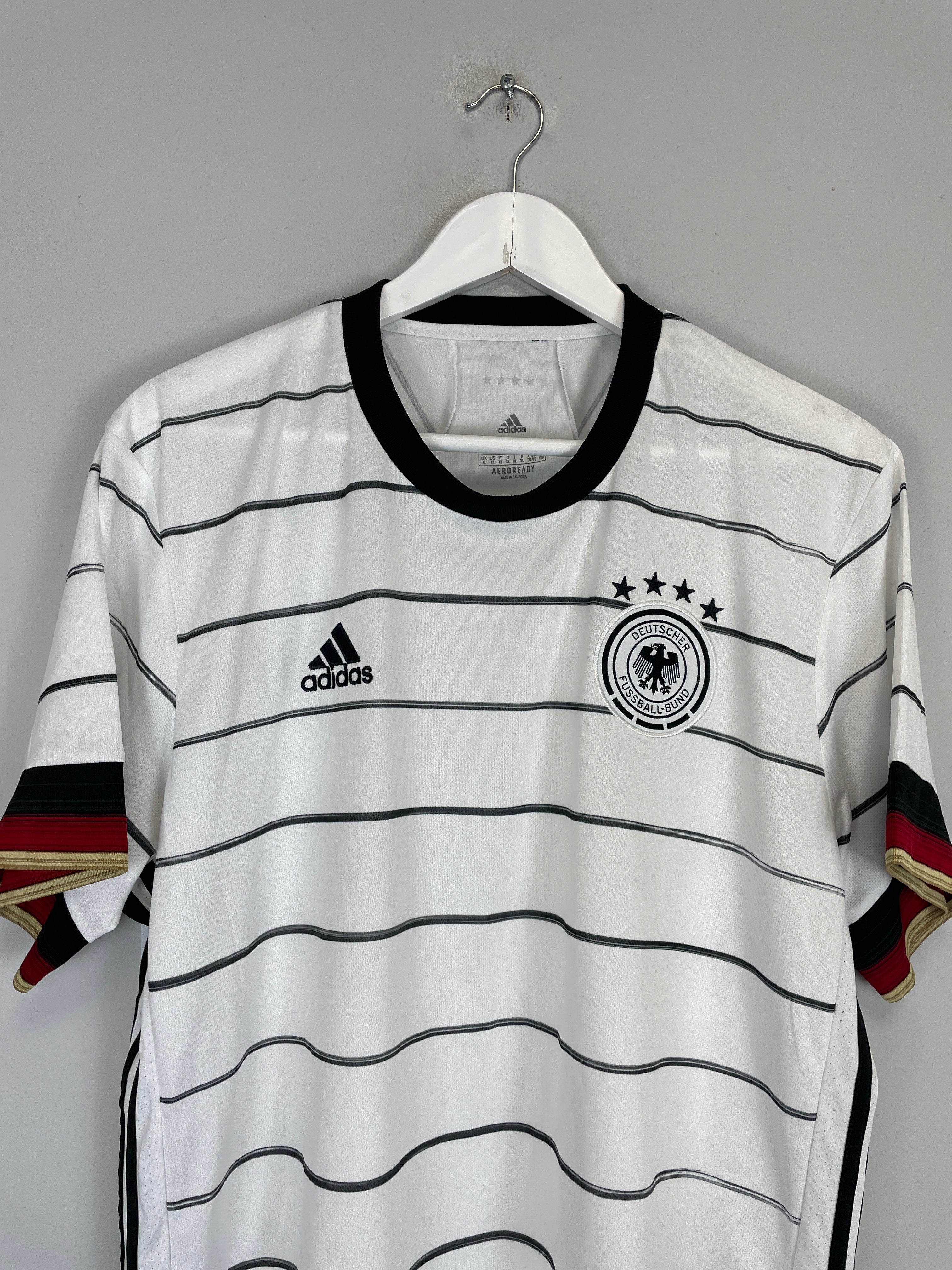 Shop 2020/21 GERMANY HOME SHIRT (XL) ADIDAS, classic football shirts, vintage football shirts & retro soccer jerseys at Cult Kits