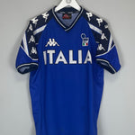 Shop 1999/00 ITALY TRAINING SHIRT (M) KAPPA, classic football shirts, vintage football shirts & retro soccer jerseys at Cult Kits