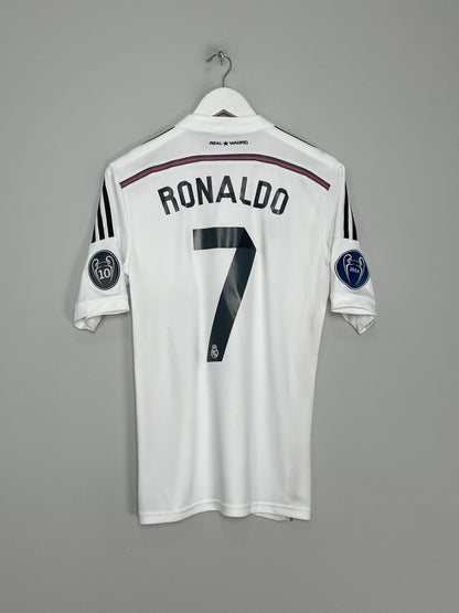 2014/15 REAL MADRID RONALDO #7 HOME SHIRT (S) ADIDAS