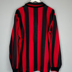 Shop 1990/91 AC MILAN L/S HOME SHIRT (L) ADIDAS, classic football shirts, vintage football shirts & retro soccer jerseys at Cult Kits