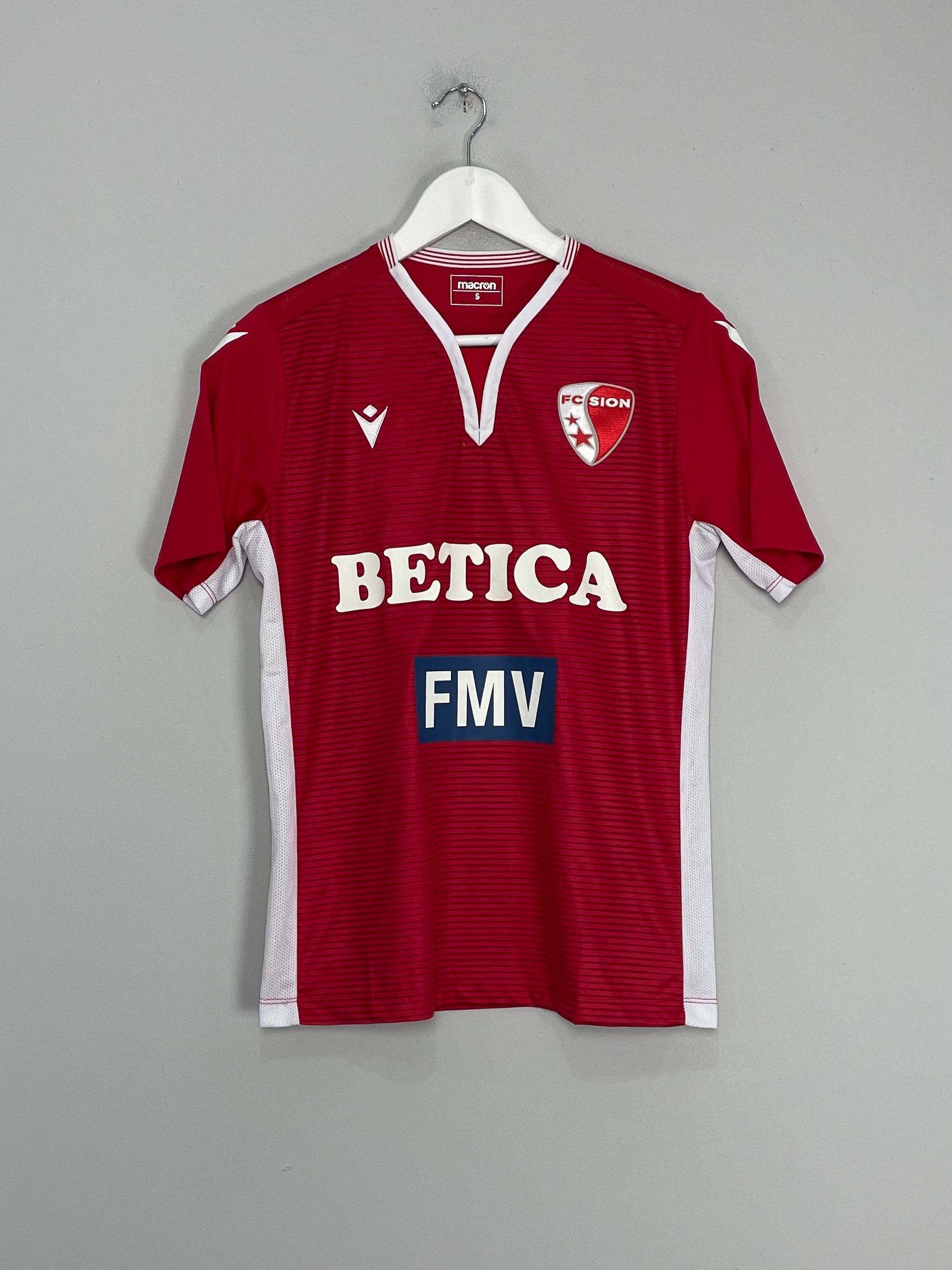 Shop 2022/23 FC SION HOARAU #99 HOME SHIRT (S) MACRON, classic football shirts, vintage football shirts & retro soccer jerseys at Cult Kits