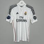 Shop 2014/15 REAL MADRID RONALDO #7 C/L HOME SHIRT (S) ADIDAS, classic football shirts, vintage football shirts & retro soccer jerseys at Cult Kits