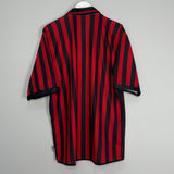 1999/00 AC MILAN CENTENARY HOME SHIRT (L) ADIDAS