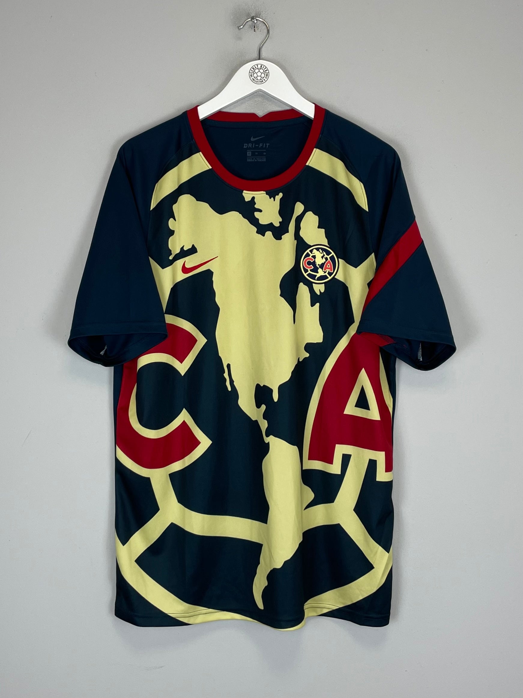 Shop 2020/21 CLUB AMERICA PRE MATCH SHIRT (XL) NIKE, classic football shirts, vintage football shirts & retro soccer jerseys at Cult Kits