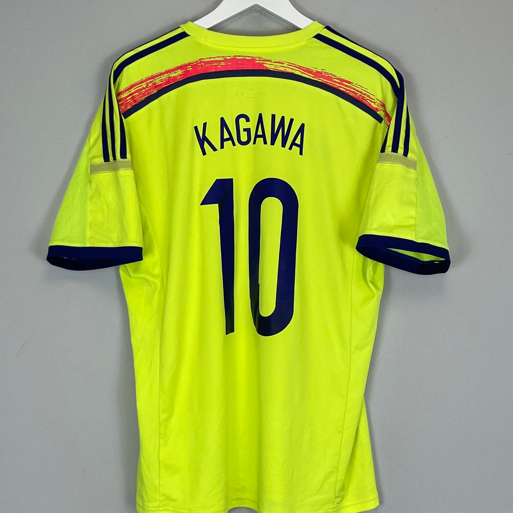 Shop 2014/15 JAPAN KAGAWA #10 AWAY SHIRT (L) ADIDAS, classic football shirts, vintage football shirts & retro soccer jerseys at Cult Kits
