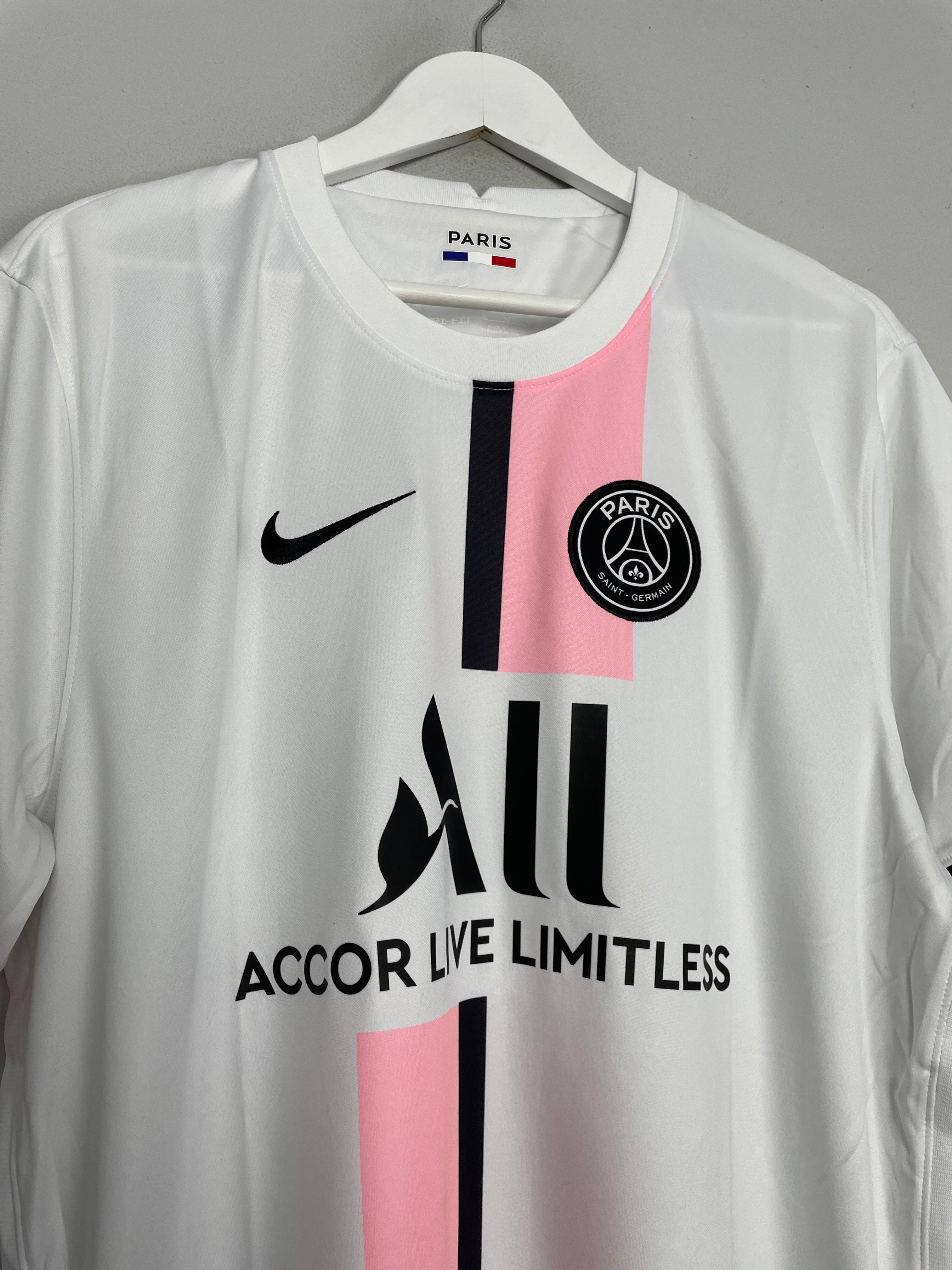 Shop 2021/22 PSG MESSI #30 *BNWT* AWAY SHIRT (XL) NIKE, classic football shirts, vintage football shirts & retro soccer jerseys at Cult Kits