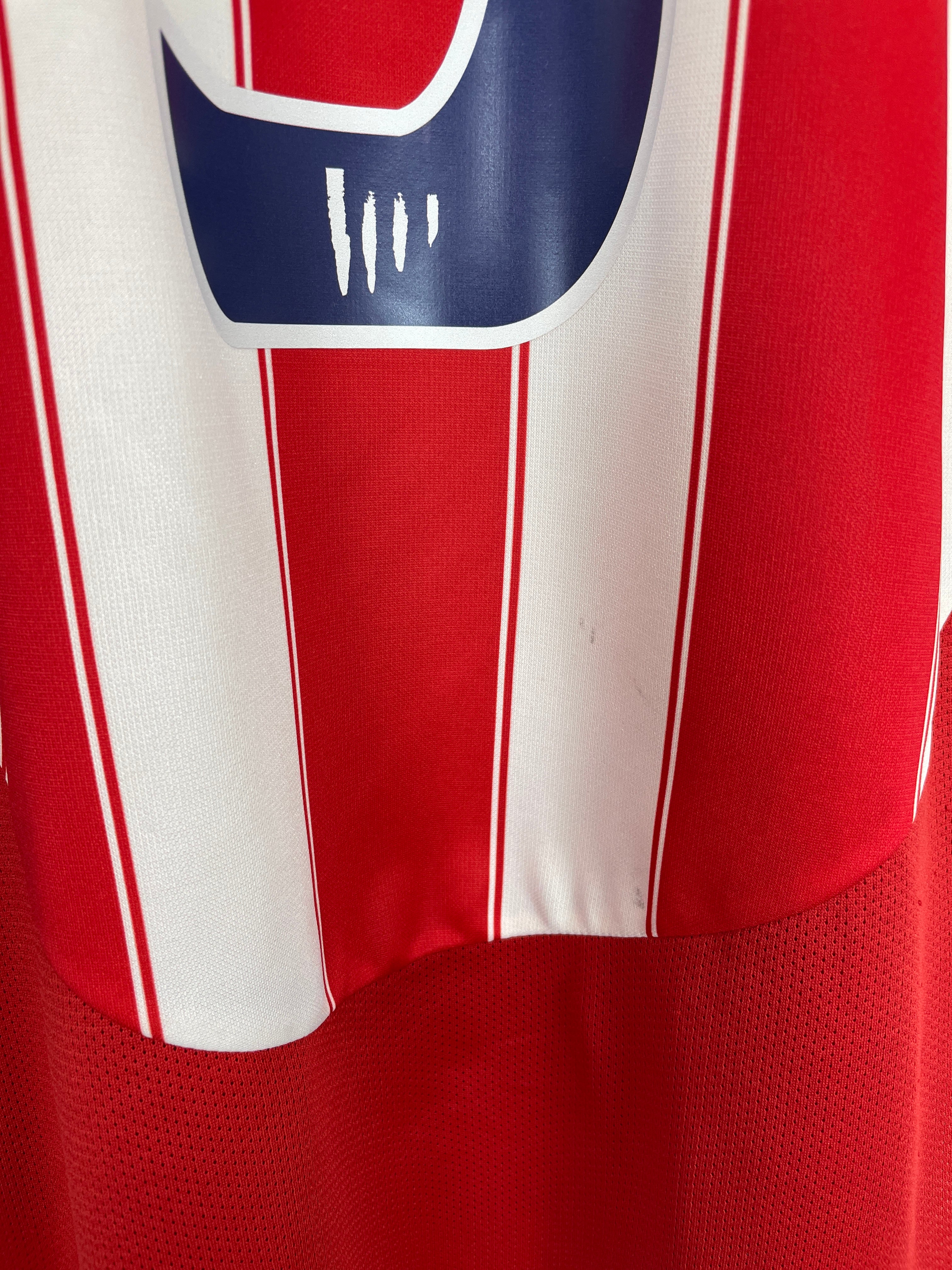 Shop 2003/04 ATLETICO MADRID F.TORRES #9 HOME SHIRT (M) NIKE, classic football shirts, vintage football shirts & retro soccer jerseys at Cult Kits