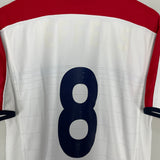 Shop 2003/05 ENGLAND #8 HOME SHIRT (L) UMBRO, classic football shirts, vintage football shirts & retro soccer jerseys at Cult Kits