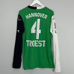 2005/06 HANNOVER 96 TROEST #4 L/S HOME SHIRT (XXL) DIADORA