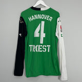 2005/06 HANNOVER 96 TROEST #4 L/S HOME SHIRT (XXL) DIADORA