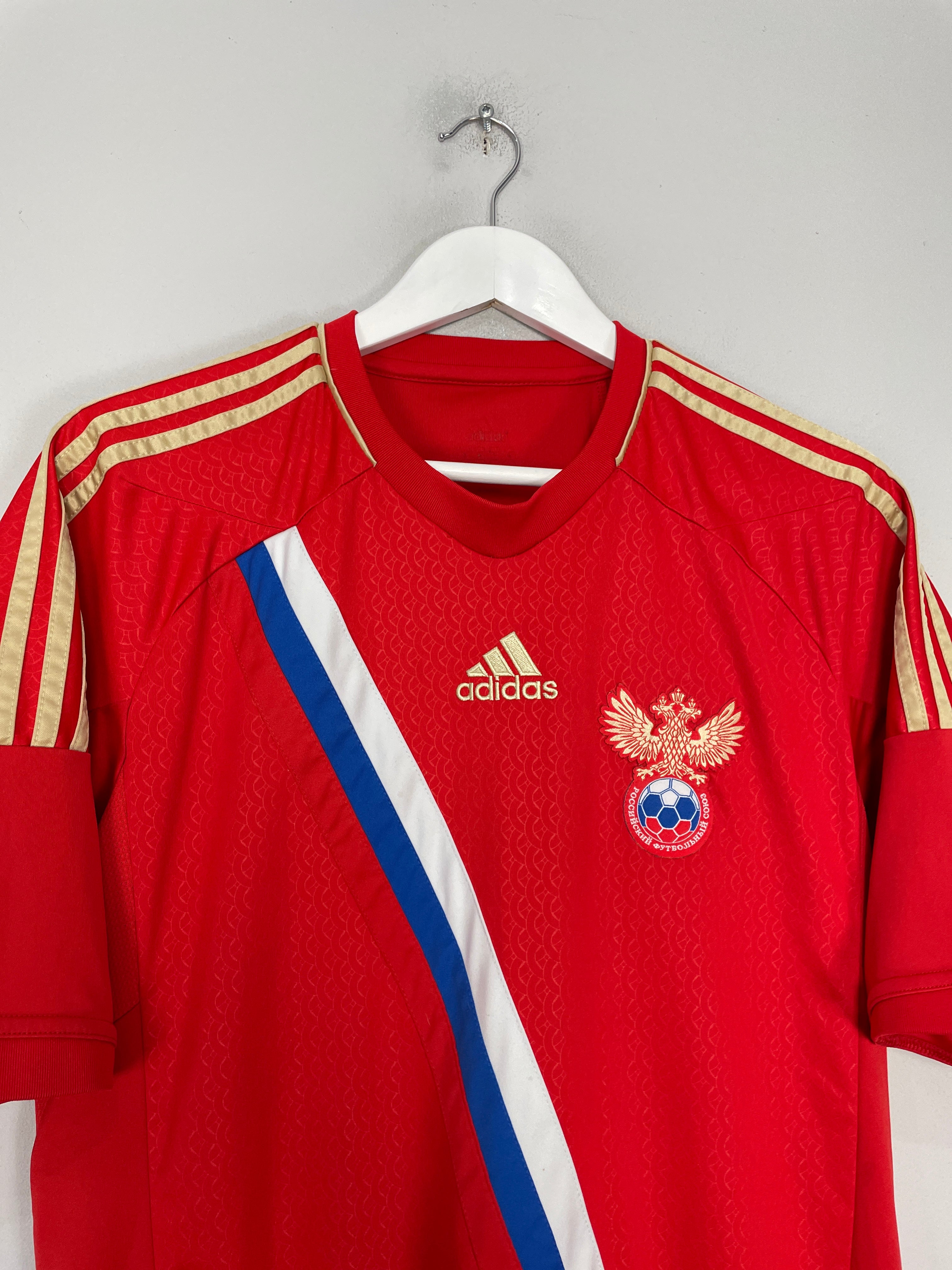 Shop 2012/13 RUSSIA HOME SHIRT (L) ADIDAS, classic football shirts, vintage football shirts & retro soccer jerseys at Cult Kits