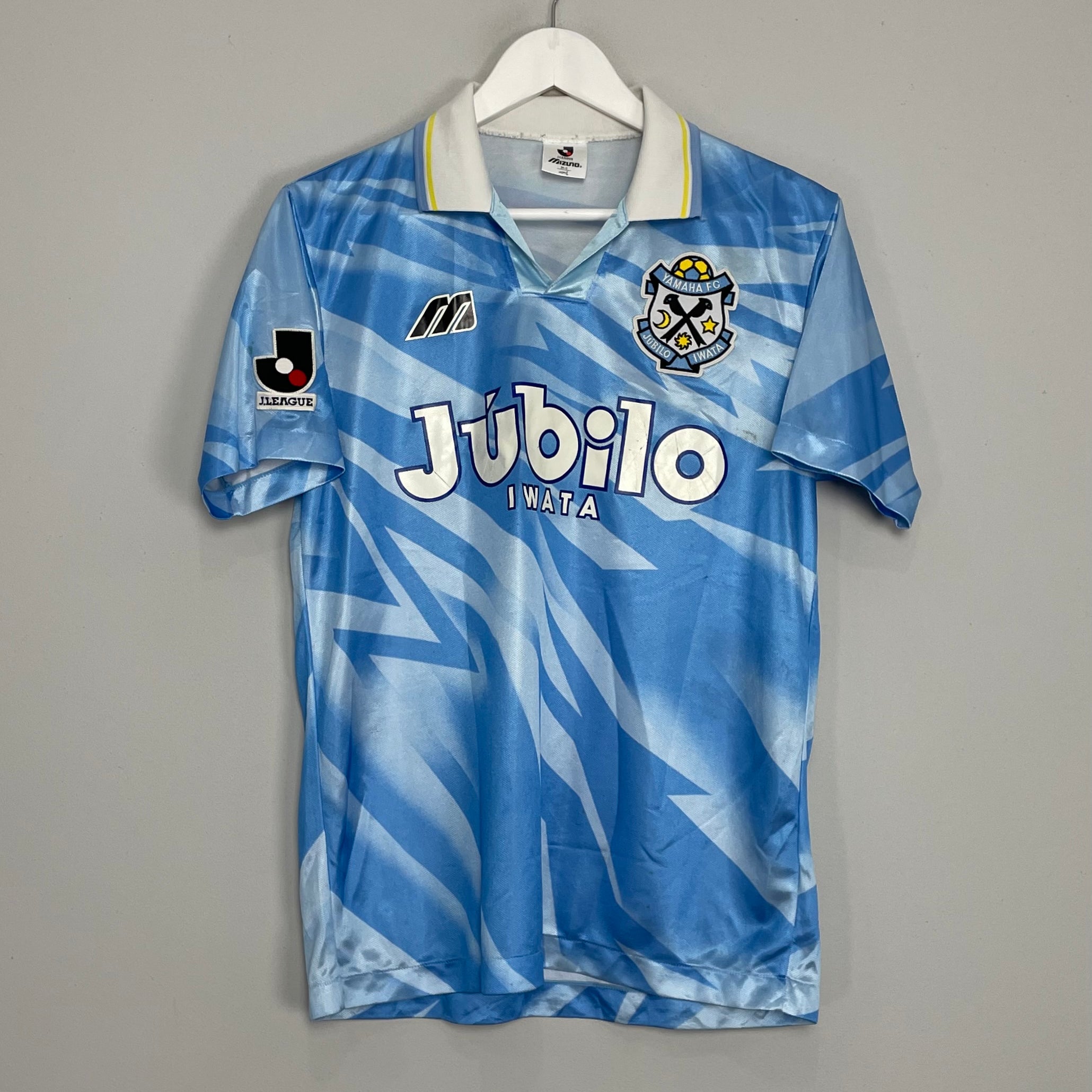 Shop 1994 JUBILO IWATA HOME SHIRT (M) MIZUNO, classic football shirts, vintage football shirts & retro soccer jerseys at Cult Kits