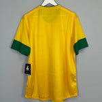 Shop 2012/13 BRAZIL *BNWT* HOME SHIRT (XL) NIKE, classic football shirts, vintage football shirts & retro soccer jerseys at Cult Kits