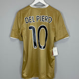 Shop 2008/09 JUVENTUS DEL PIERO #7 *BNWT* THIRD SHIRT (L) NIKE, classic football shirts, vintage football shirts & retro soccer jerseys at Cult Kits