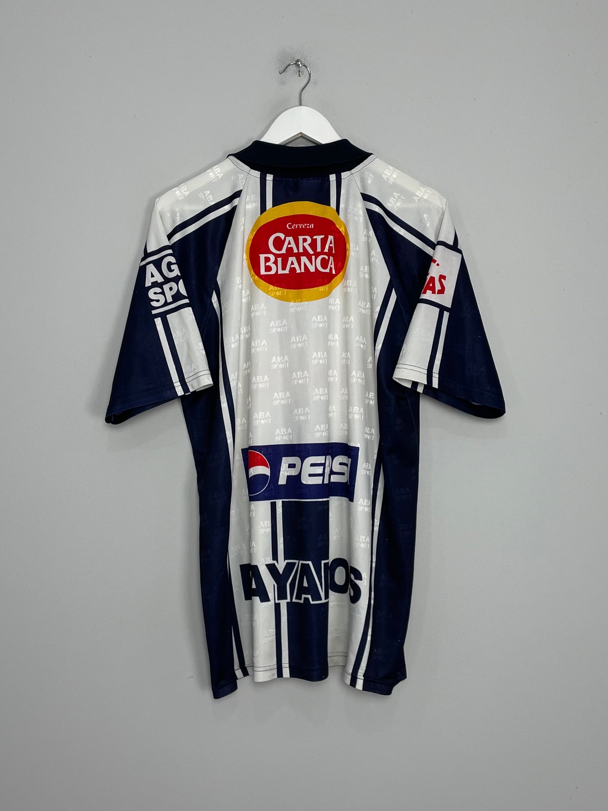 Shop 1997/99 MONTERREY HOME SHIRT (XL) ABA SPORT, classic football shirts, vintage football shirts & retro soccer jerseys at Cult Kits