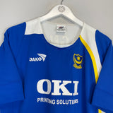 2005/06 PORTSMOUTH VIGNAL #7 HOME SHIRT (M) JAKO