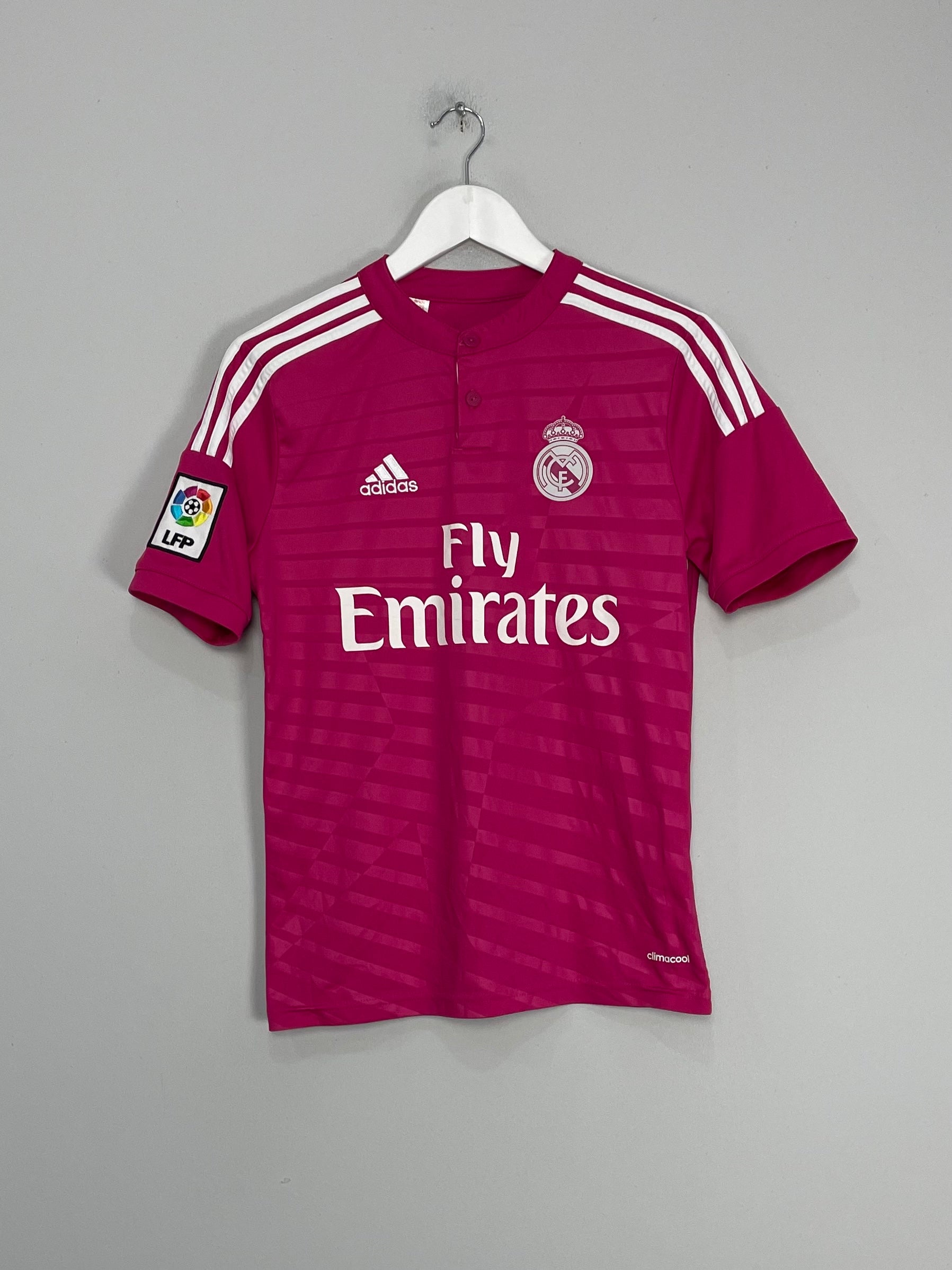 Shop 2014/15 REAL MADRID AWAY SHIRT (L.KIDS) ADIDAS, classic football shirts, vintage football shirts & retro soccer jerseys at Cult Kits