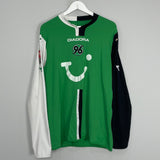 2005/06 HANNOVER 96 TROEST #4 L/S *MATCH ISSUED* HOME SHIRT (XXL) DIADORA
