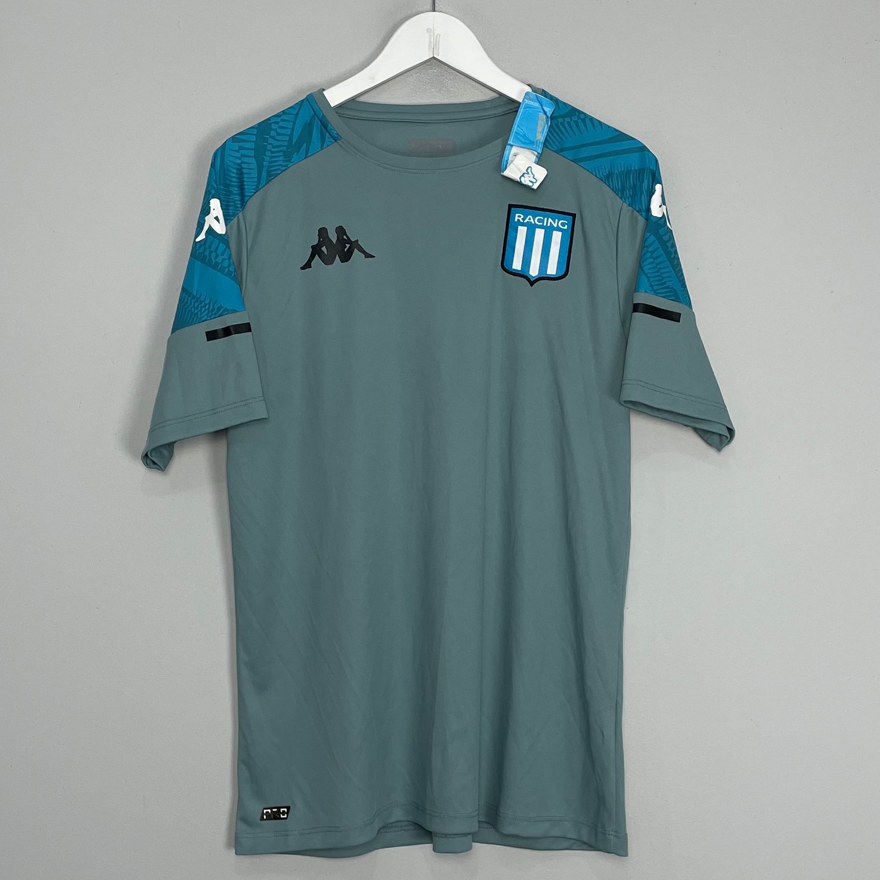 Shop 2020/22 RACING CLUB *BNWT* TRAINING SHIRT (L) KAPPA, classic football shirts, vintage football shirts & retro soccer jerseys at Cult Kits