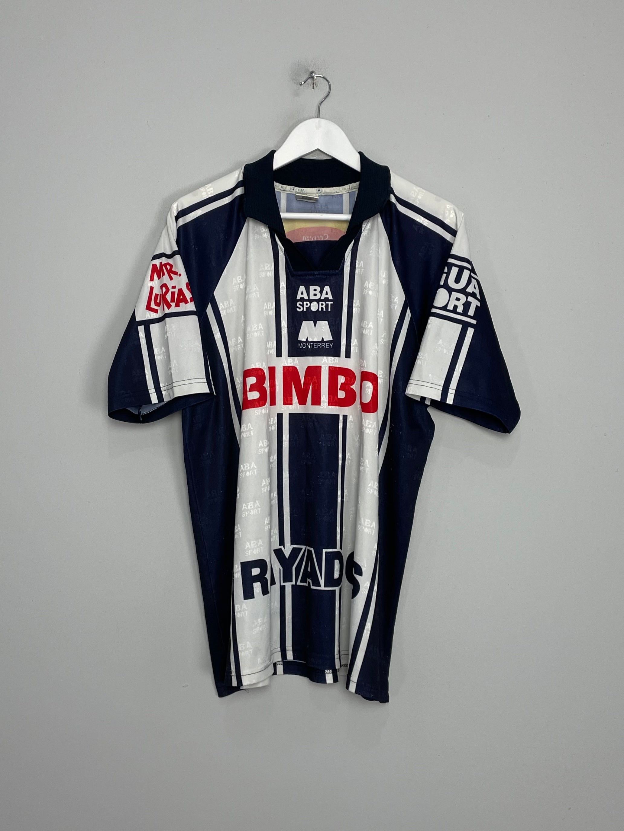 Shop 1997/99 MONTERREY HOME SHIRT (XL) ABA SPORT, classic football shirts, vintage football shirts & retro soccer jerseys at Cult Kits
