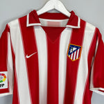 Shop 2003/04 ATLETICO MADRID F.TORRES #9 HOME SHIRT (M) NIKE, classic football shirts, vintage football shirts & retro soccer jerseys at Cult Kits