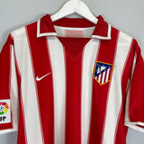 Shop 2003/04 ATLETICO MADRID F.TORRES #9 HOME SHIRT (M) NIKE, classic football shirts, vintage football shirts & retro soccer jerseys at Cult Kits