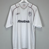 Shop 2003/05 BOLTON WANDERERS OKOCHA #10 HOME SHIRT (XL) REEBOK, classic football shirts, vintage football shirts & retro soccer jerseys at Cult Kits