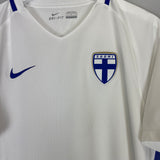 Shop 2016 FINLAND HOME SHIRT (L) NIKE, classic football shirts, vintage football shirts & retro soccer jerseys at Cult Kits